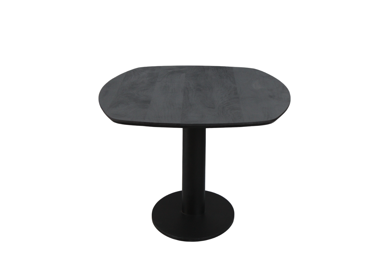 Eettafel Berlijn deens ovaal zwart 240cm