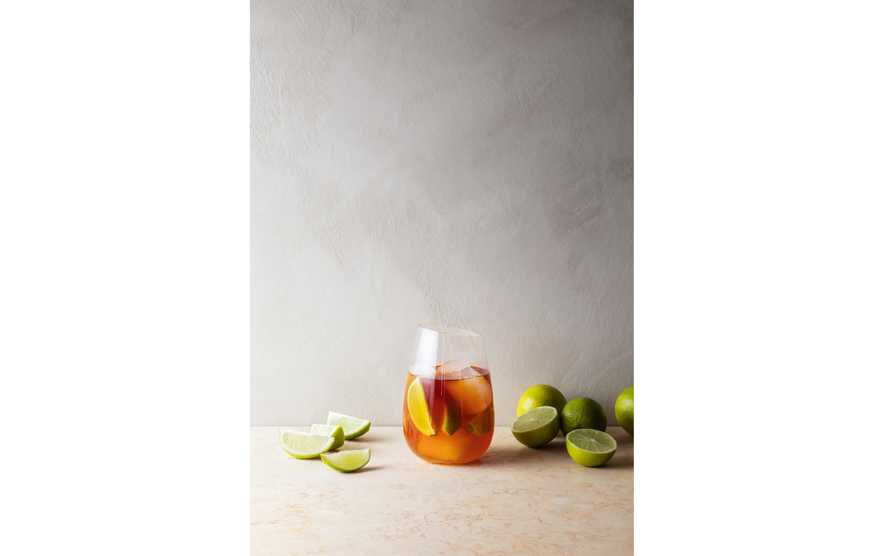 Trinkglas Clear 480 ml, 1 Stück, TransparentTrinkglas aus Rauchglas
