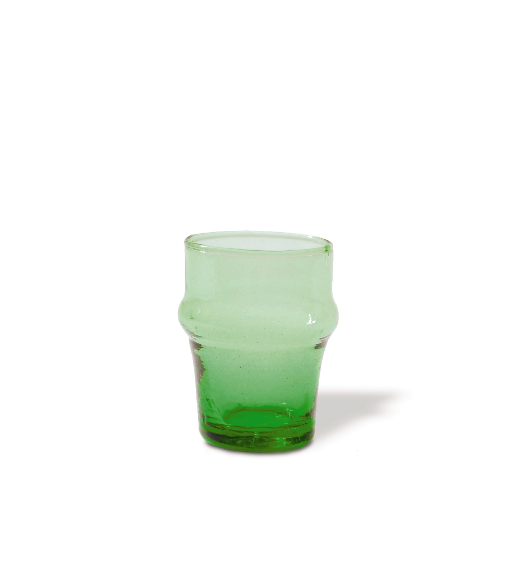 Glasreihe 'Beldi' Glas, grün, Ø 4,7 cm, H 6,5 cm zu 2,80