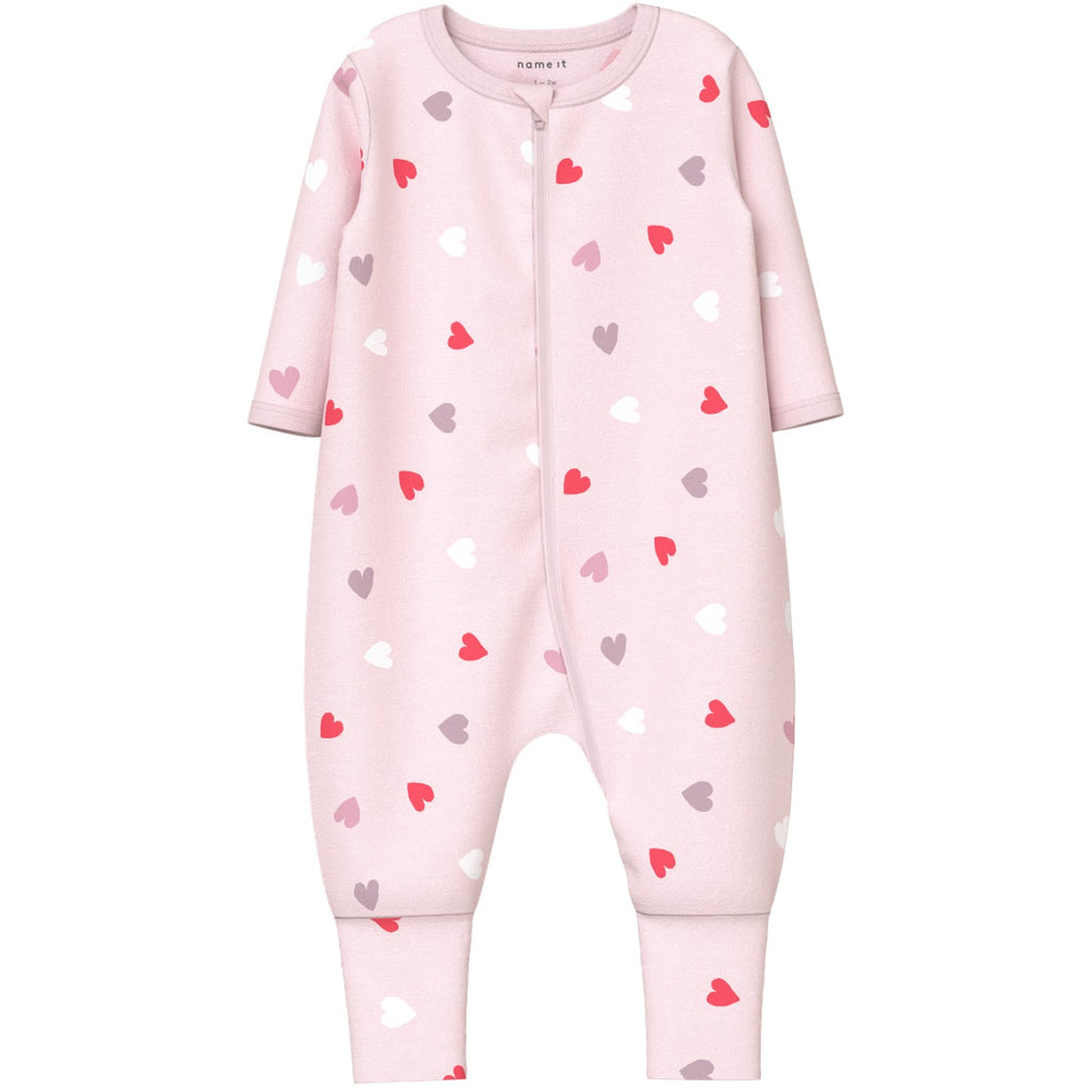 Køb Name It Carinaria Nbfnightsuit 2P Zip Ff Car. Heart Noos