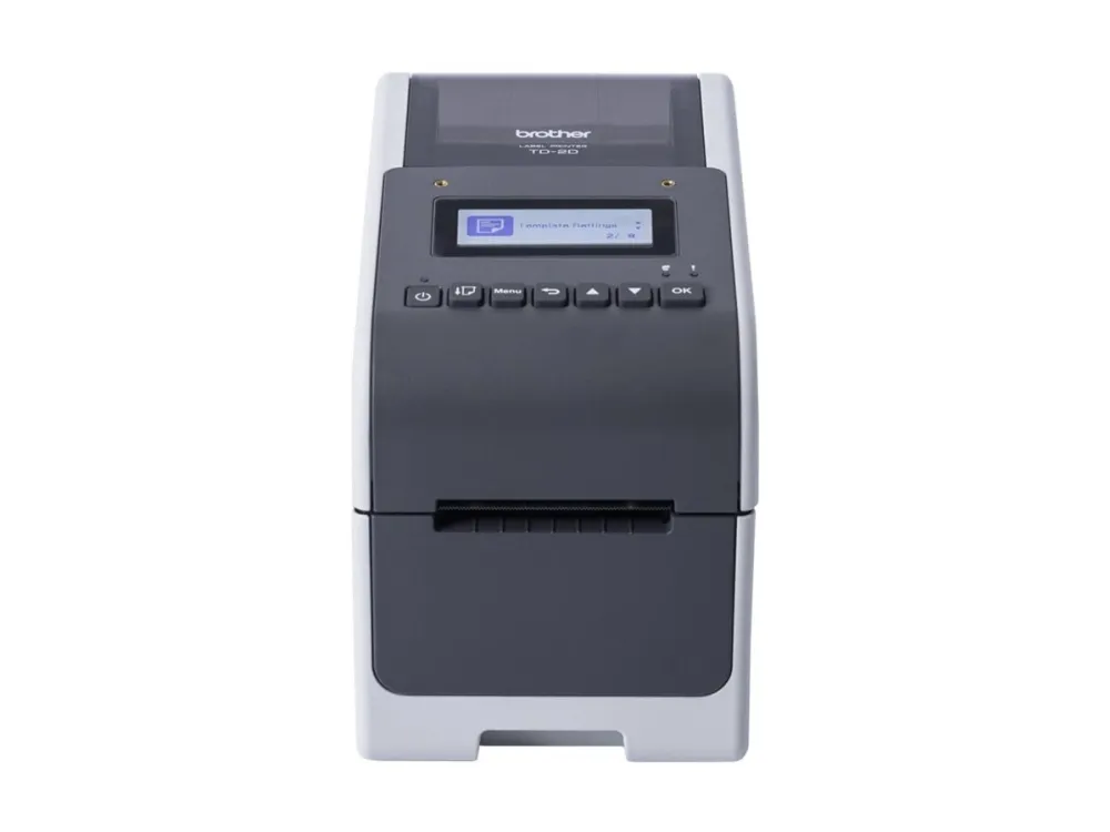 Brother TD-2350D203 - Mærkat/kvitteringsprinter - S/H - direkte termisk - Rulle (6,3 cm) - 203 dpi - op til 152.4 mm/sek. - Wi-Fi(n), Bluetooth 5.2, LAN, USB 2.0, USB vært