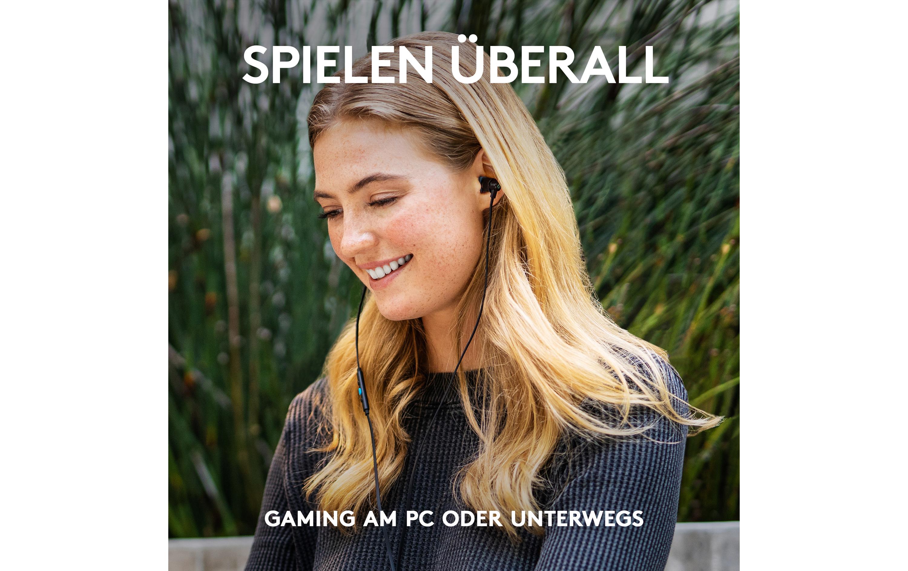 Headset G333 Gaming SchwarzGaming-Ohrhörer für klare Kommunikation auf PC, Konsolen und Mobilgeräten