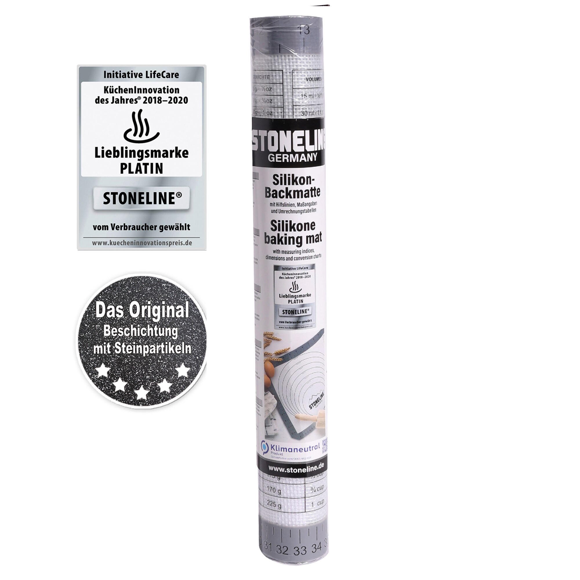 STONELINE® Silikon-Backmatte 42 x 29,5 cm