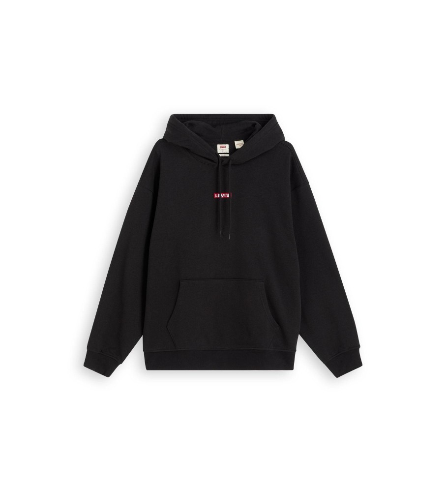 Moletom Levi's Relaxed Baby, Preto
