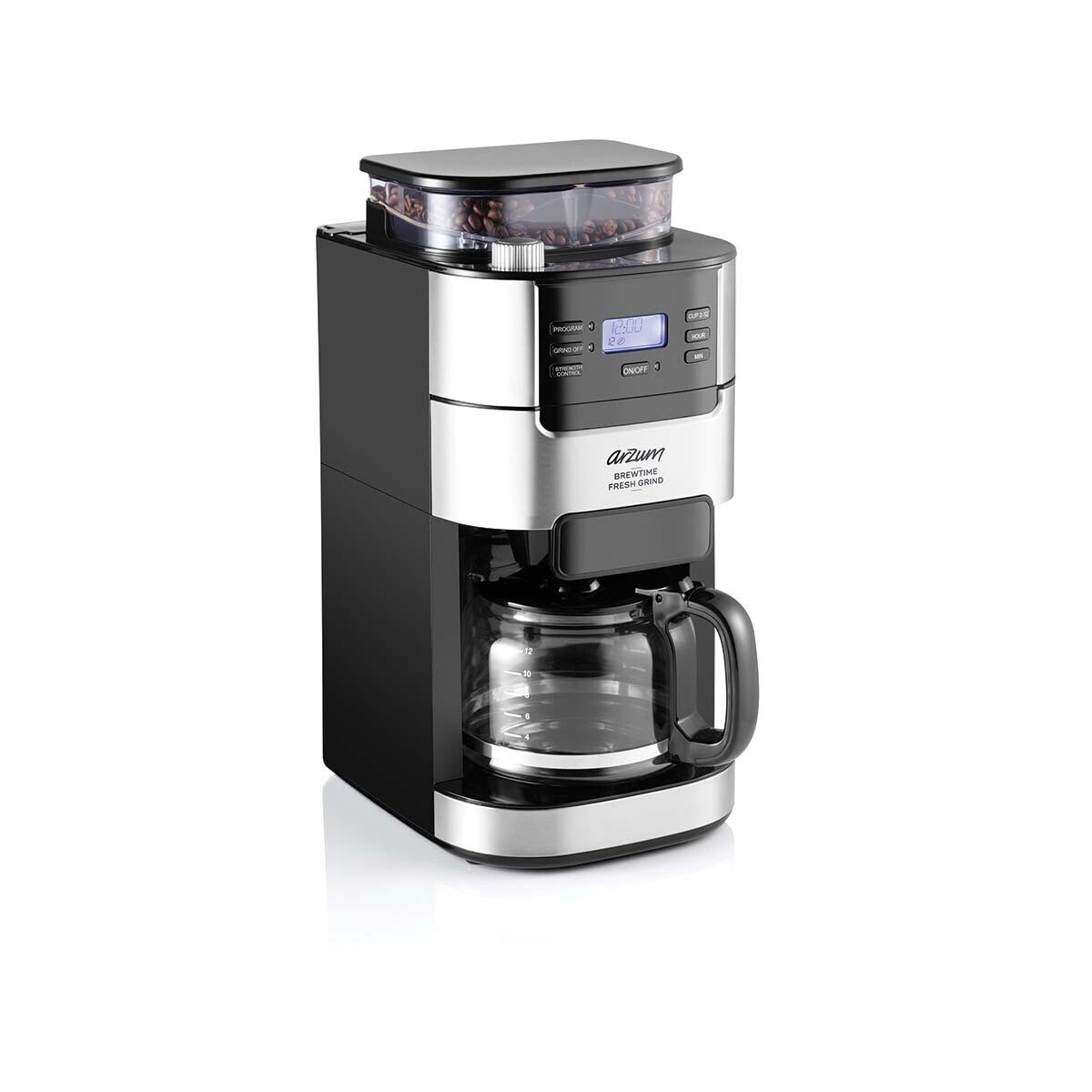 ARZUM AR3092 Brewtime Fresh Grind Filterkaffeemaschine Kaffeemaschine
