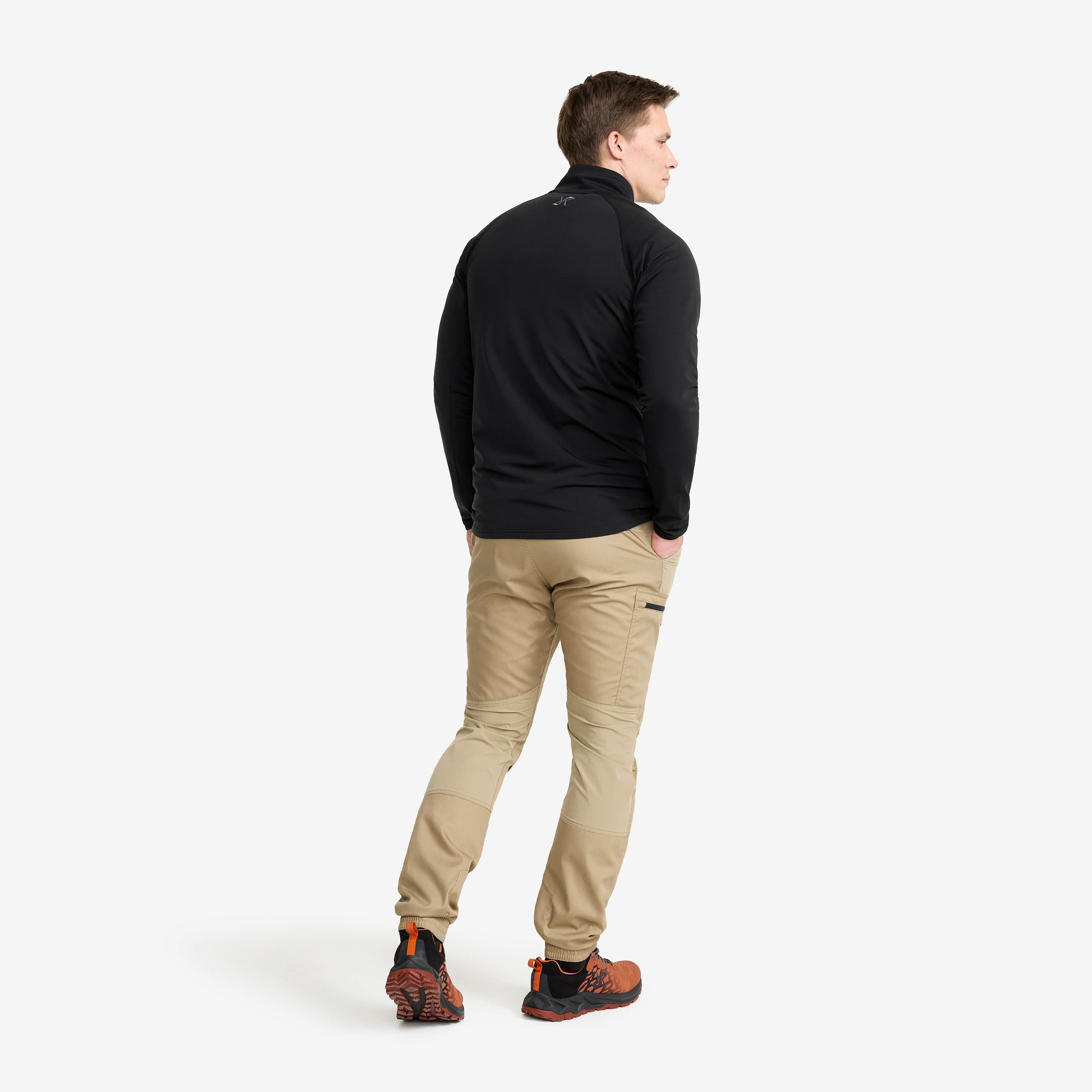 Evolution Light Stretch Fleece Herre Black