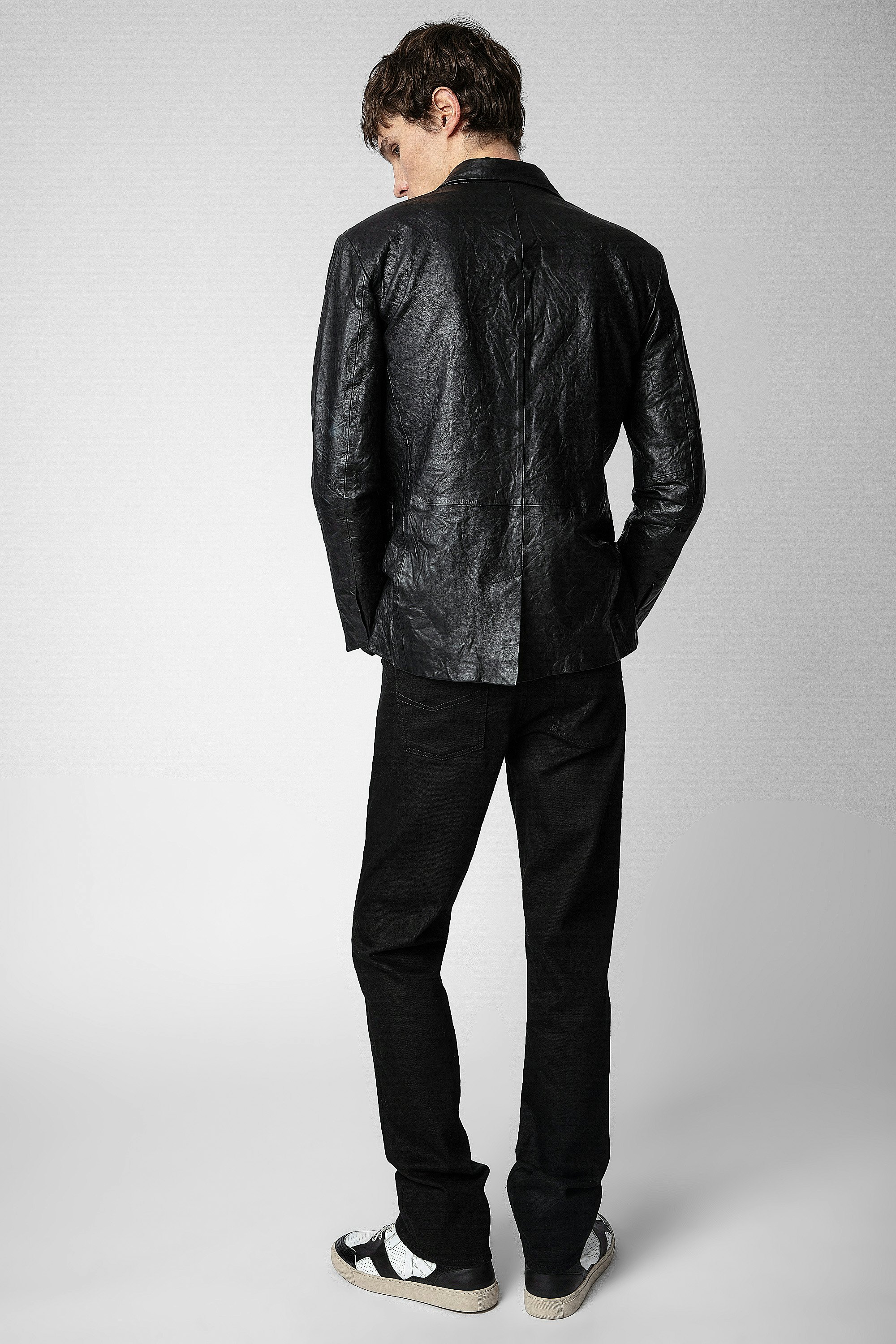 Blazer Valfried Cuir Froissé