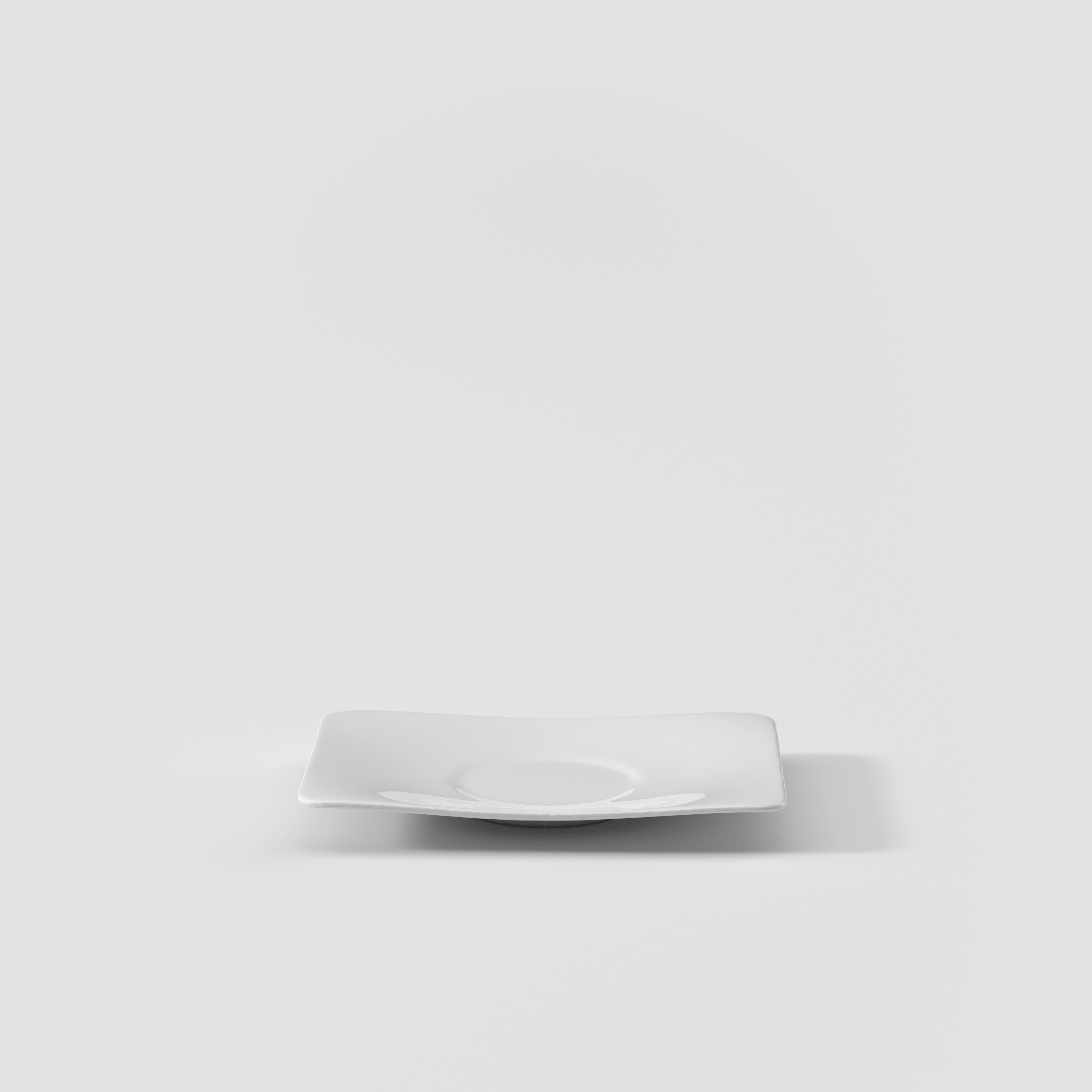 Modern Grace Coffee cup saucer White, 5.6'', Premium Bone Porcelain