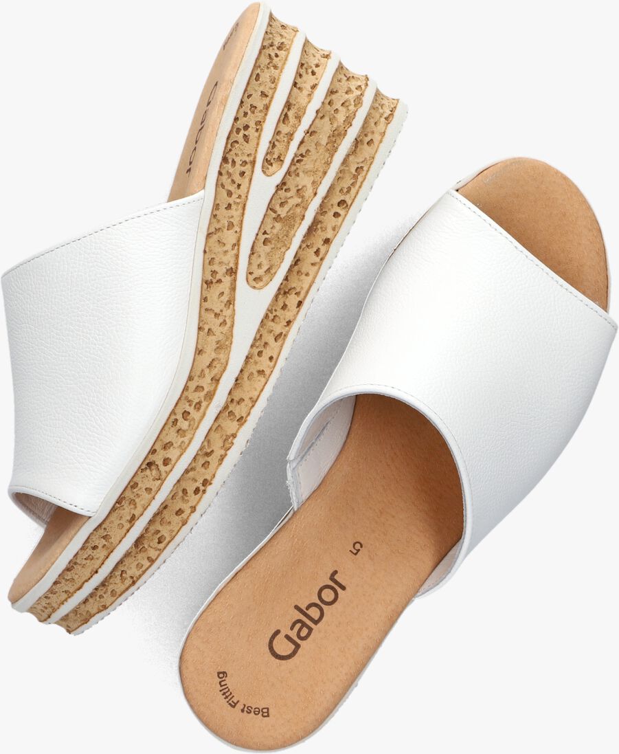 GABOR witte gabor slippers 650.1