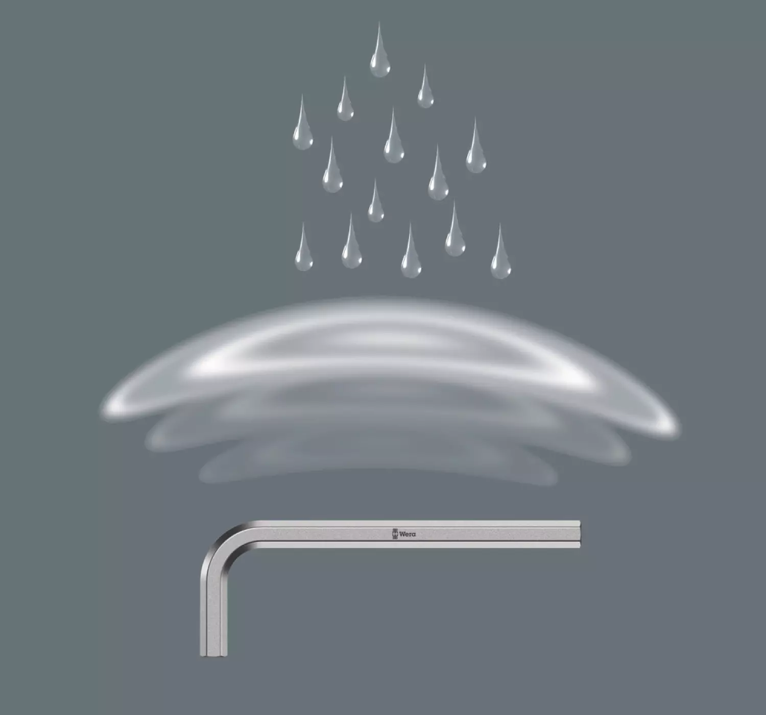 Wera 05021406001 9-delige Inbussleutelset - 1,5-10mm