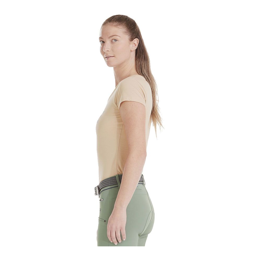 Horse Pilot TEAM - Tee-shirt Femme sand