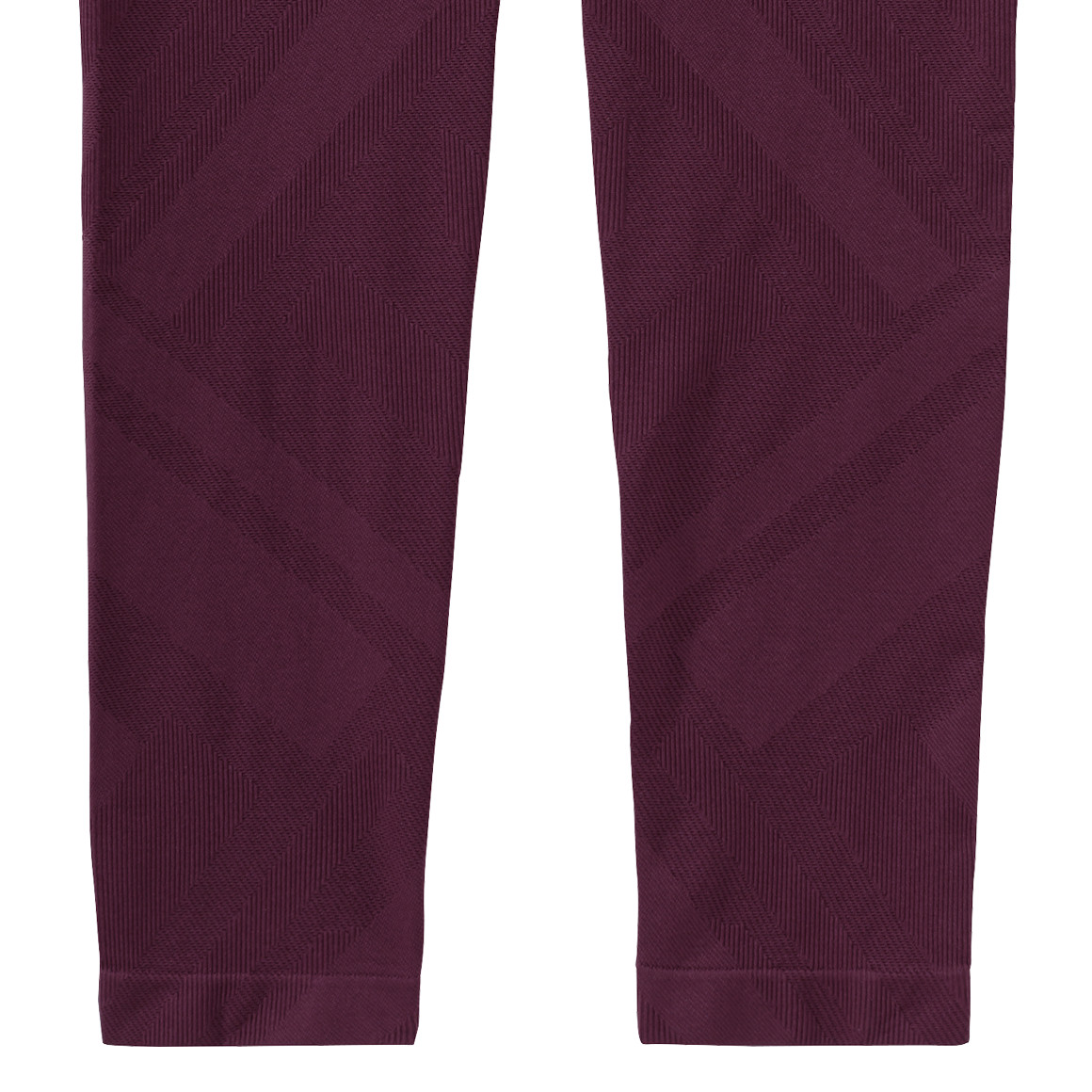 Topolino Mädchen Thermo-Leggings in Unifarben bordeaux