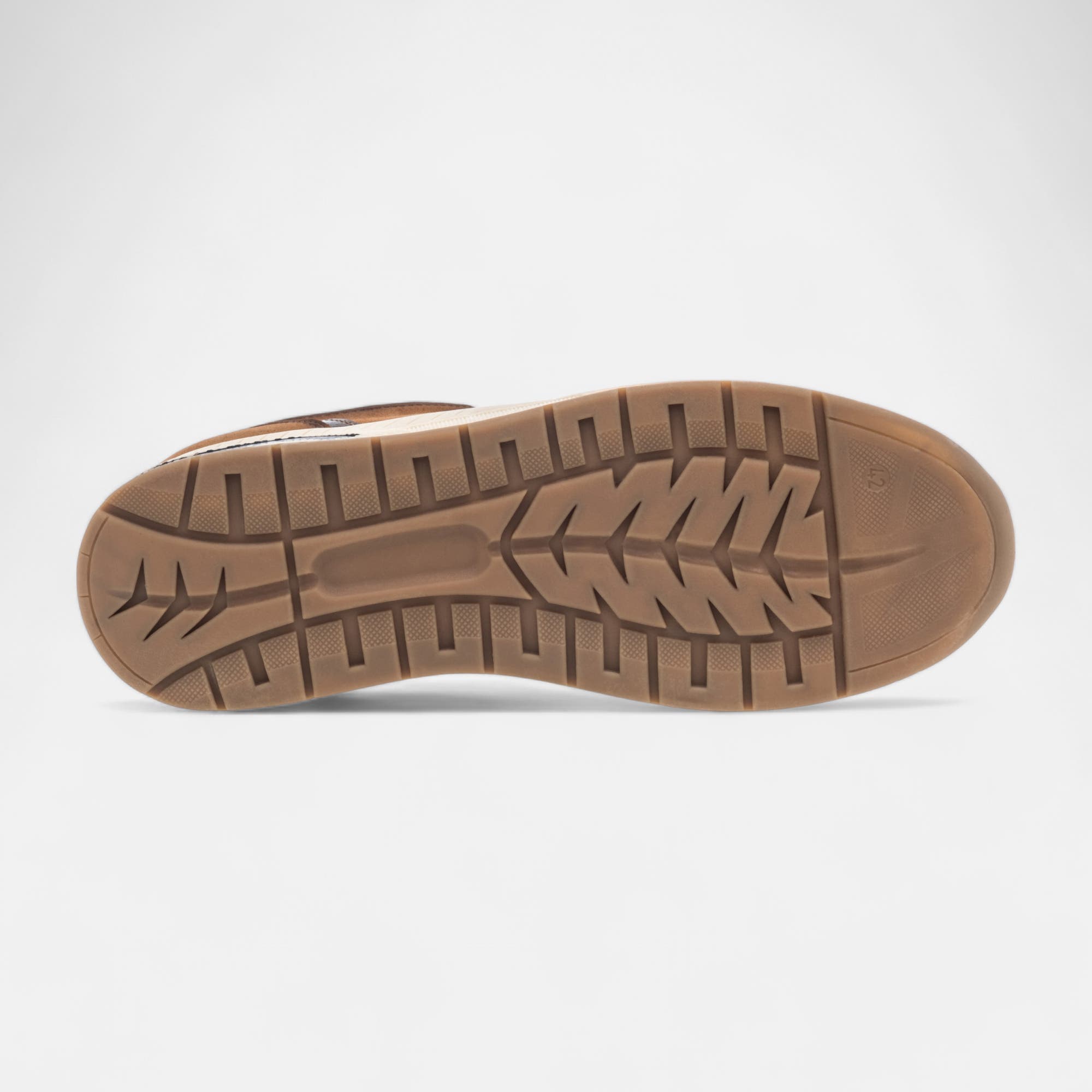 Mocassins pieds sensibles Homme cognac