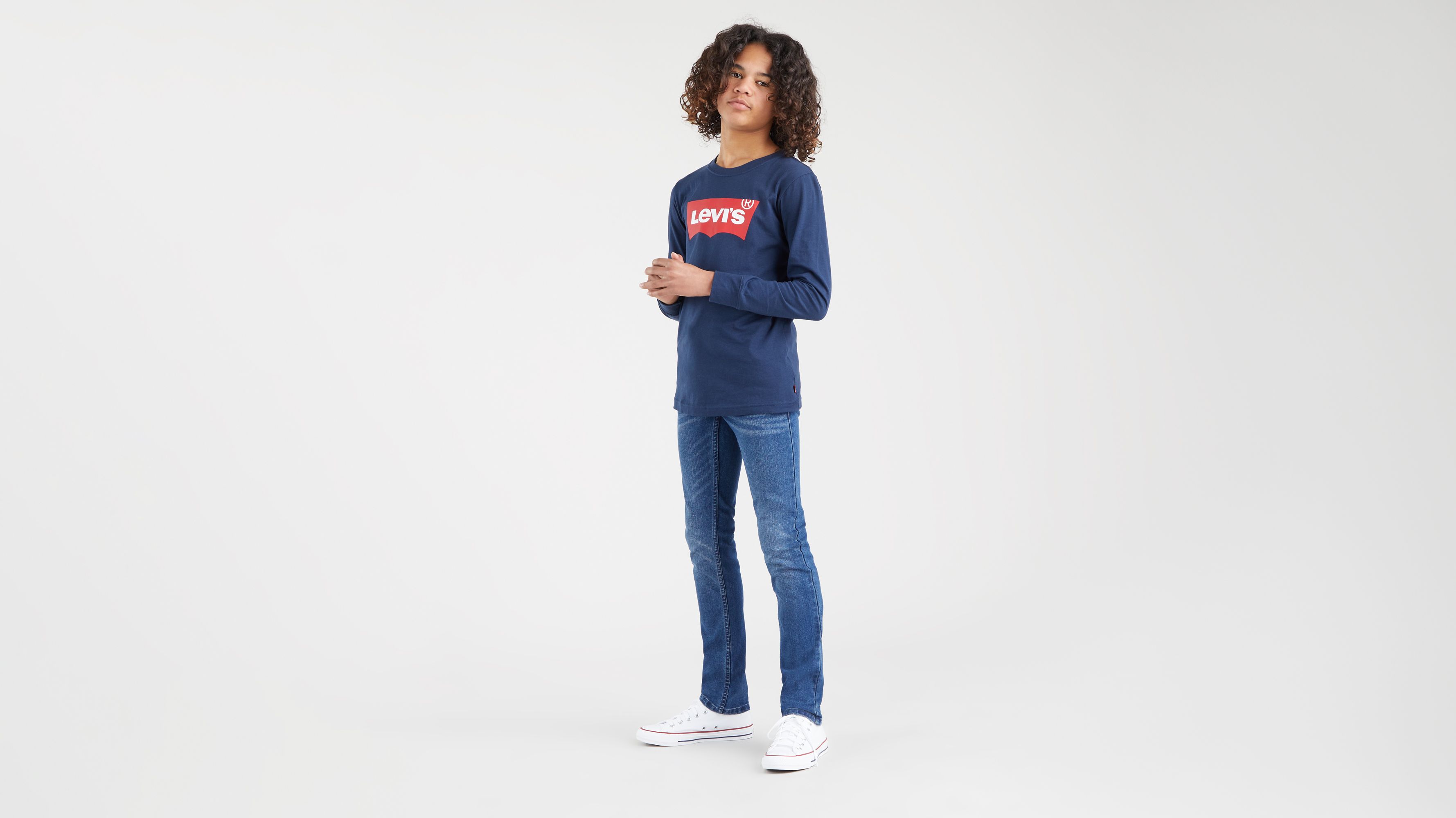 Jean skinny 510™ pour adolescent - Plato - Bleu