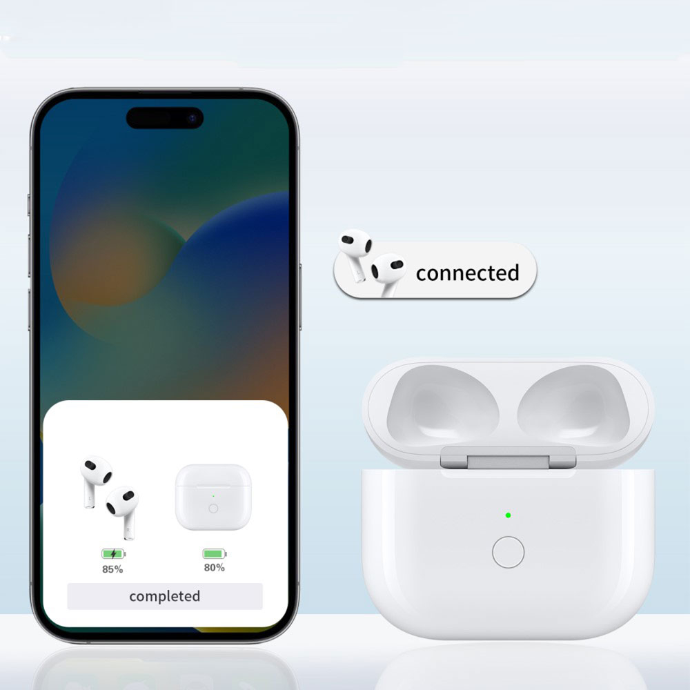(620mAh) USB-C Ladecase für AirPods (Gen 3.) Kopfhörer - Weiss
