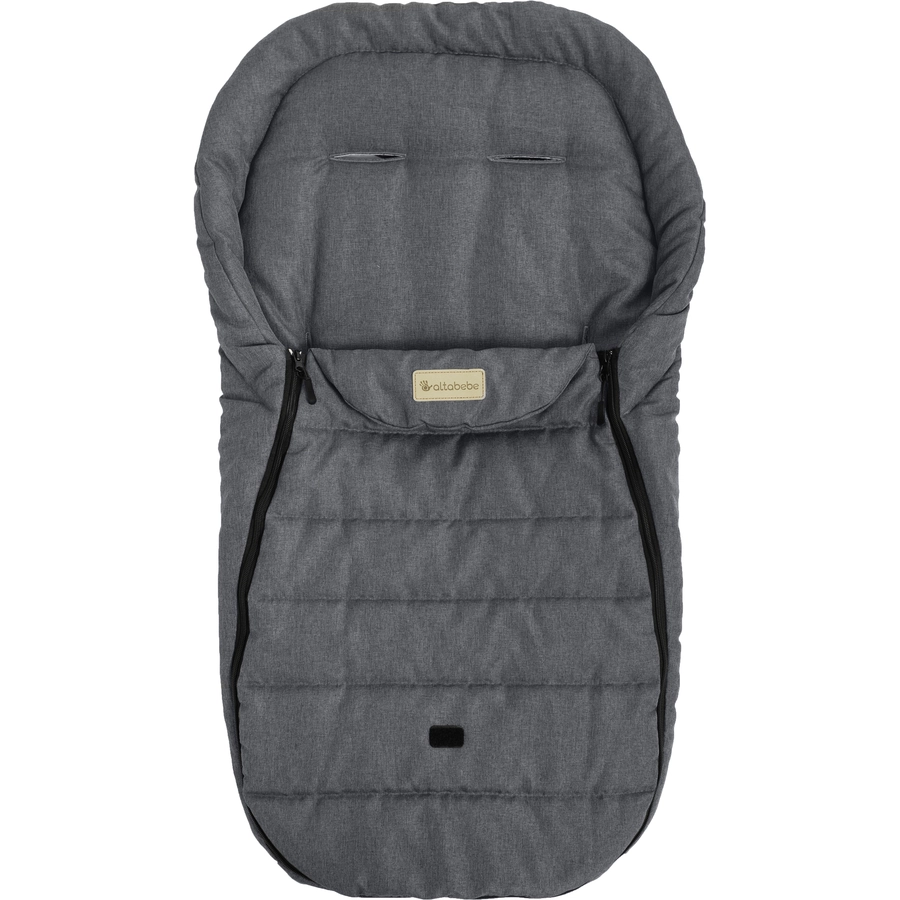 Altabebe Sommerfußsack Comfort Lifeline Hellgrau
