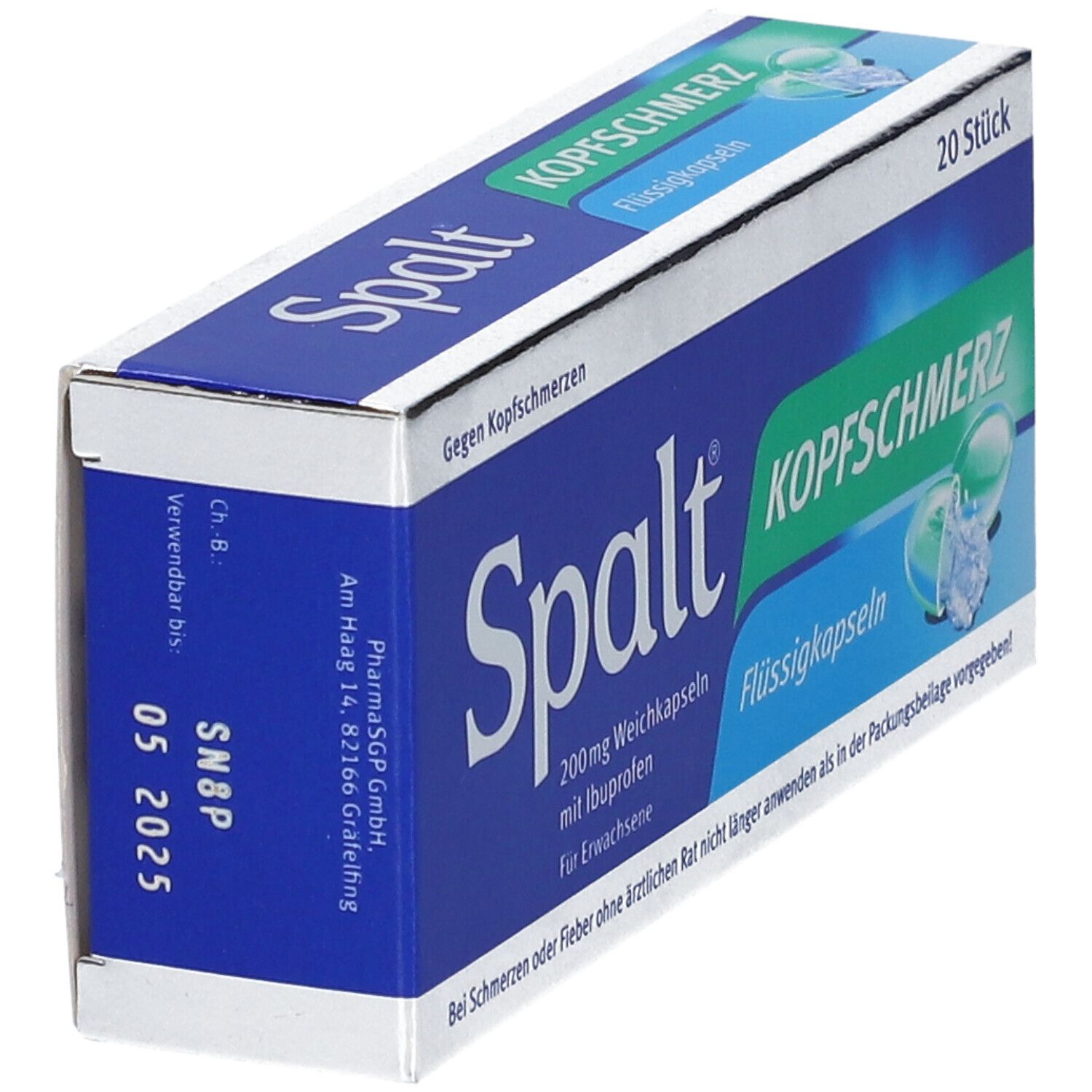 Spalt Kopfschmerzen Flüssigkapseln