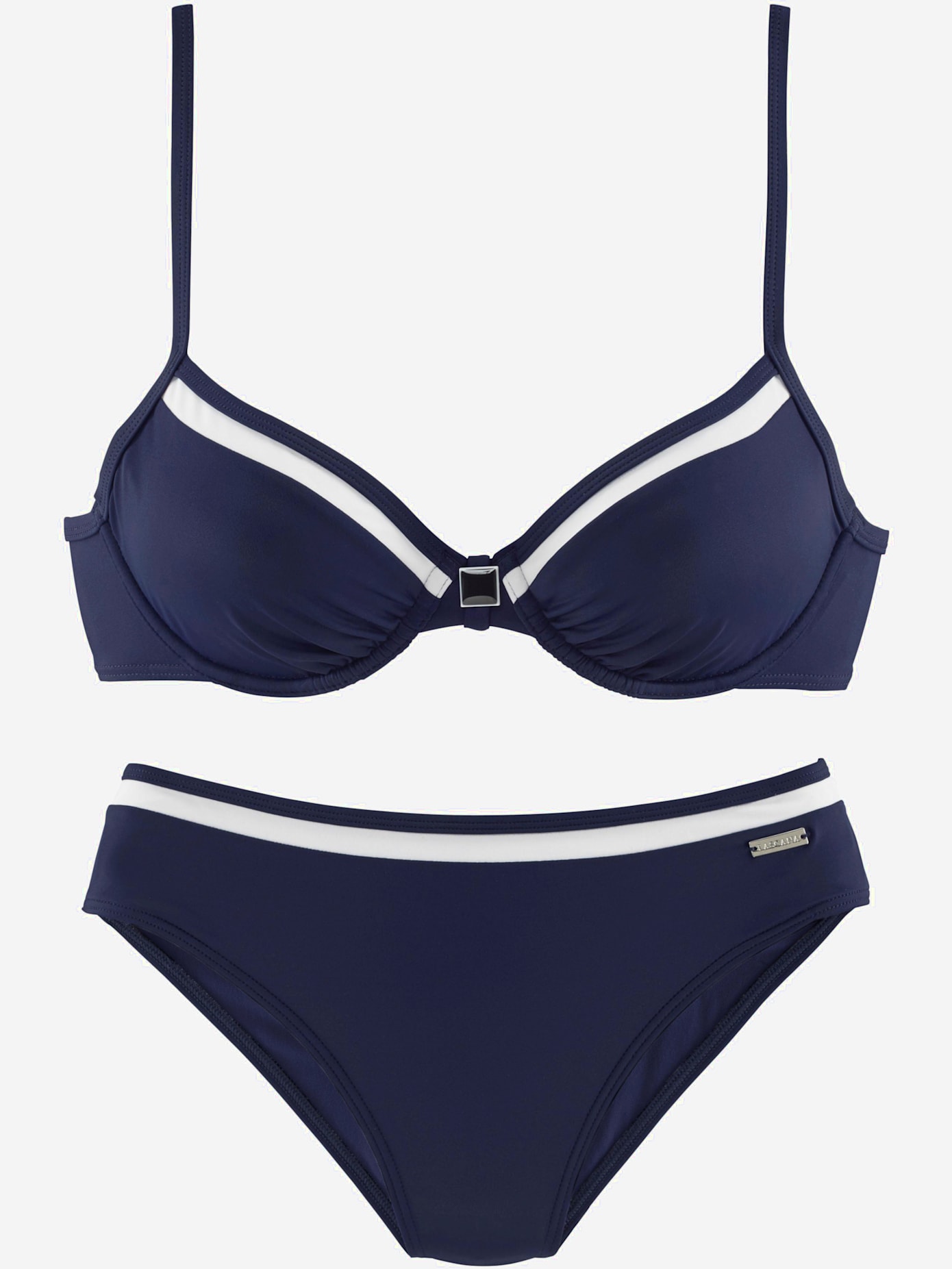 Maillot de bain à armatures style marin moderne