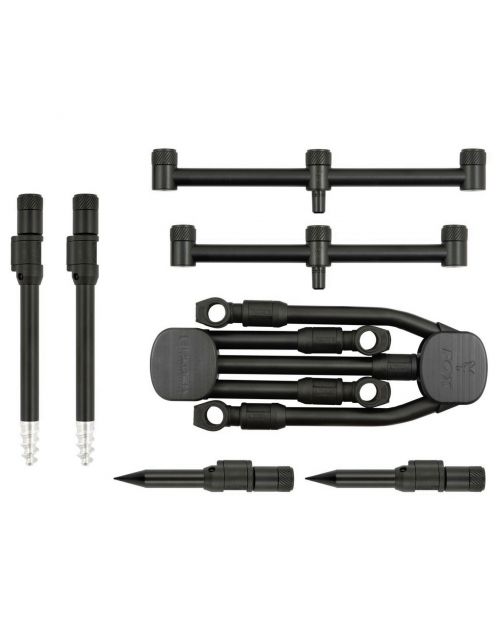 Fox Black Label Qr 3 Rod Pod Complete - Rodpods - 3 inch