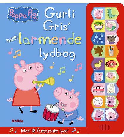 Alvilda Buch - Gurli Gris' Super-larmende Lydbog - Dänisch