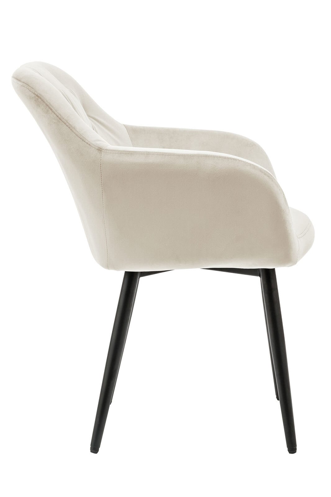 CASAVANTI Armlehnstuhl Samt creme