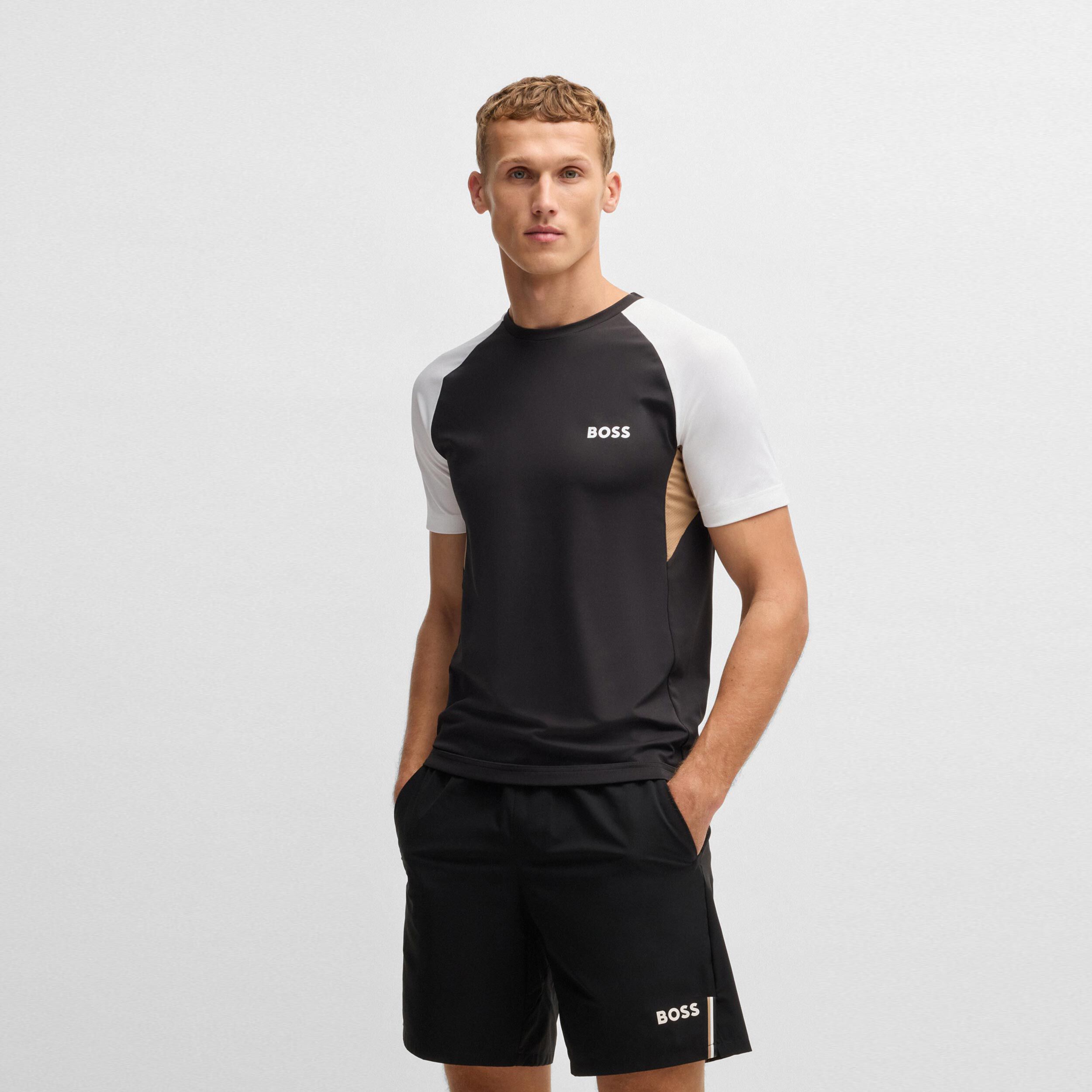 BOSS TOC Pique T-shirt Hommes - Noir