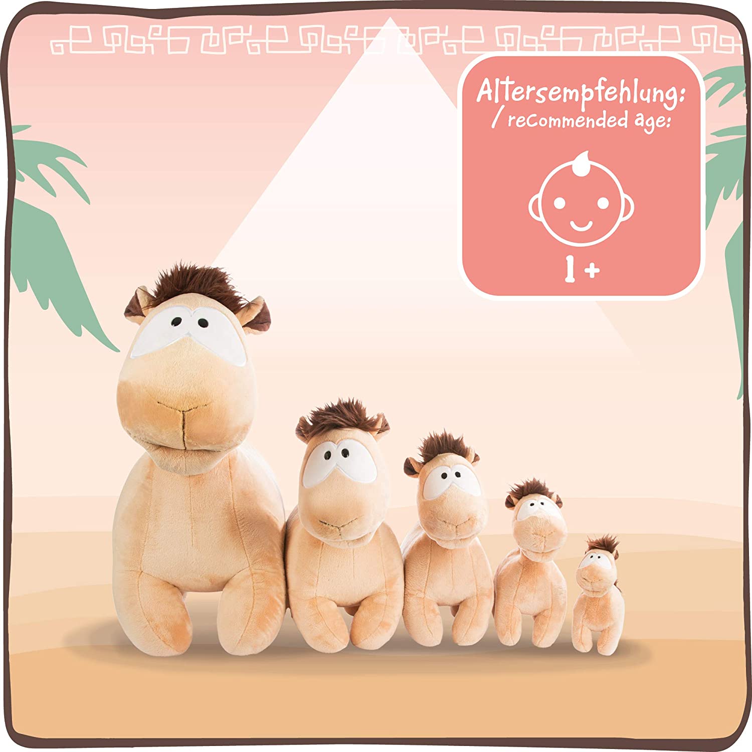 NICI - Plüschtier - Kemal das Kamel (30cm) Kuscheltier Stofftier Plüschfigur