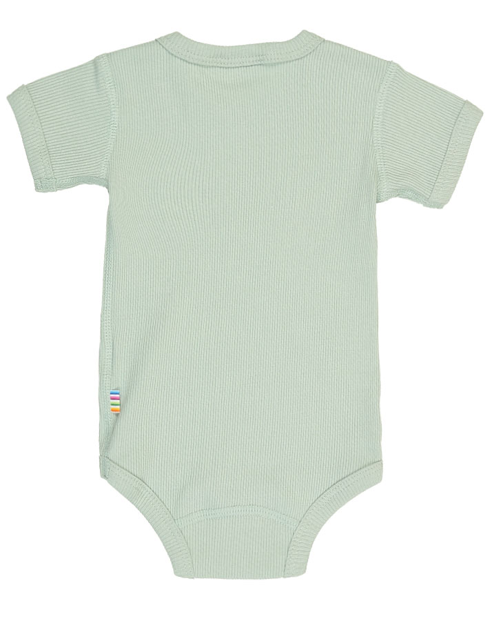 Kurzarm-Body 602 COTTON RIB in hellgrün