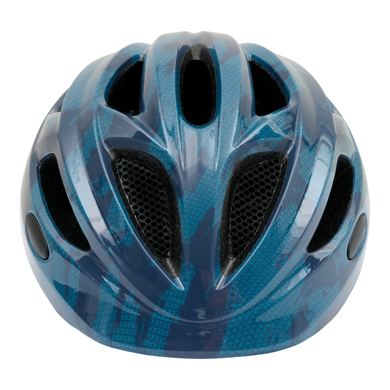 Pathtaker Lucky cykelhjelm blå camo junior