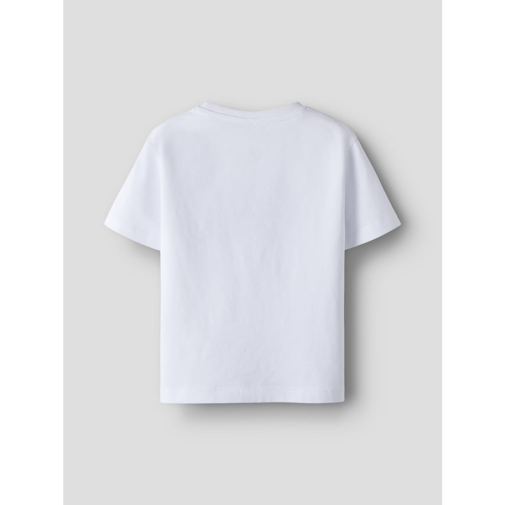 Køb Name It Bright White Nmmkester Ss Nreg Top