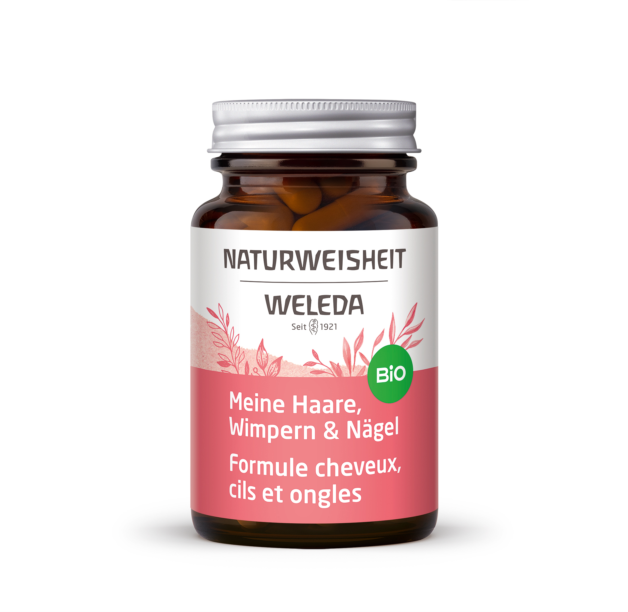 Weleda NATURWEISHEIT Meine Haare Wimpern & Nägel<br>46 Stück, Dose, Kapsel