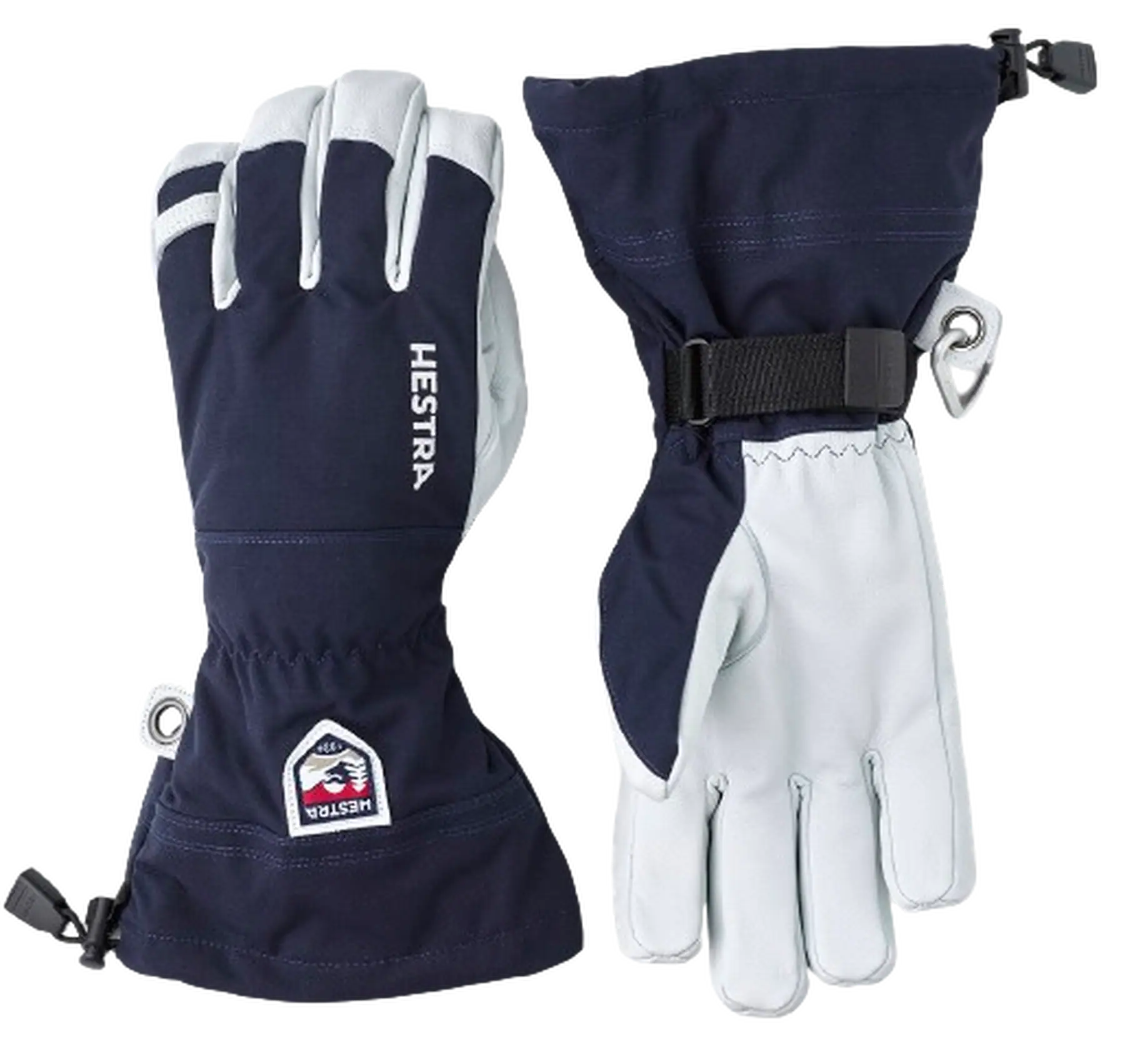 Hestra Army Leather Heli Ski Handsker | SkatePro