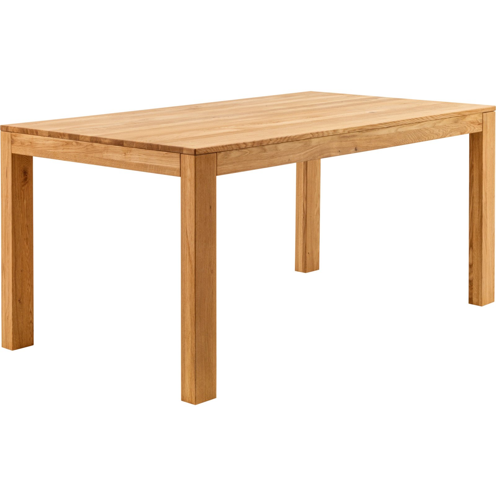 Tisch Luca Eiche massiv geölt 160/210 x 76 x 90 cm