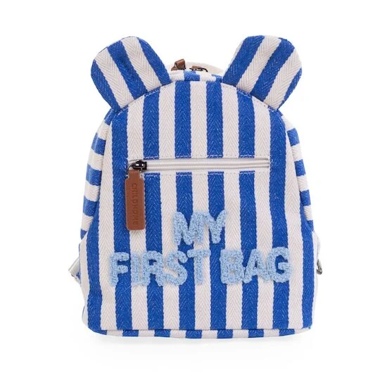 Sac à dos My First Bag   Rayures Bleu        de               Childhome