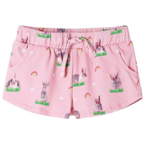 Calções para Criança com Cordão Rosa-claro 92 - 2864932402