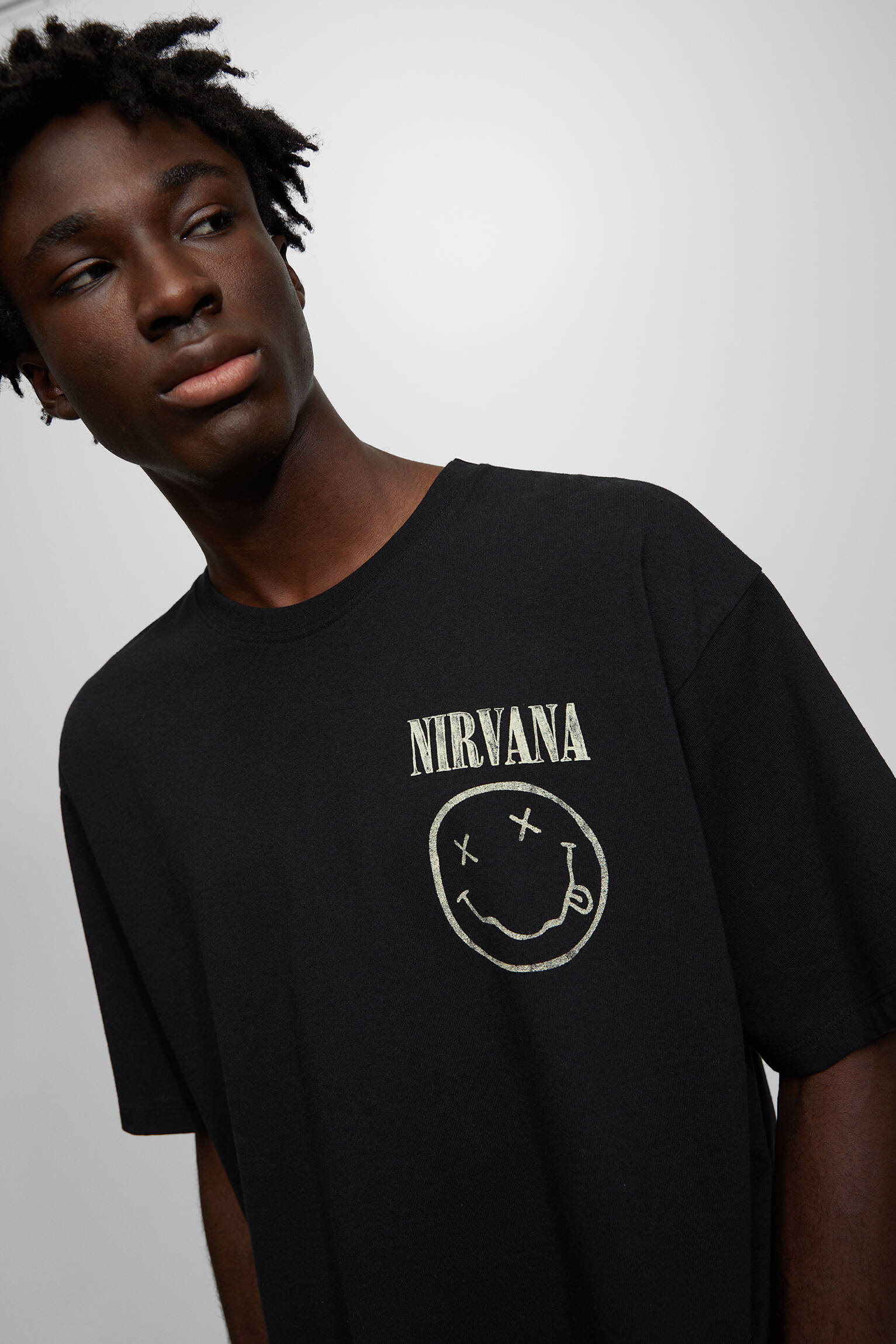 CAMISETA NIRVANA - PRETA