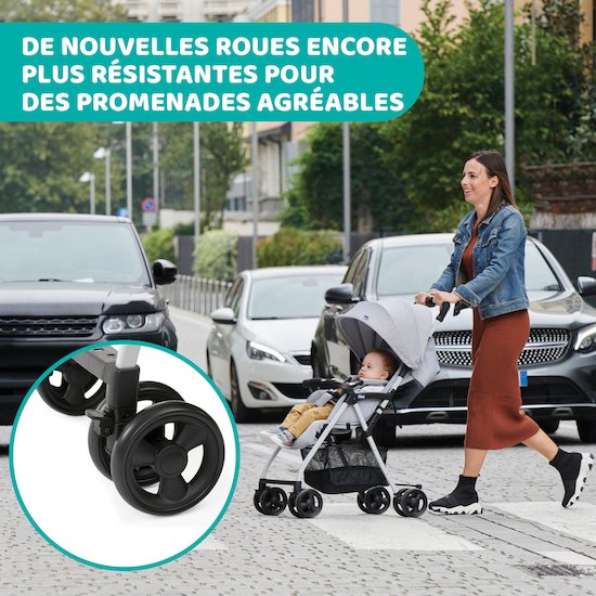 Poussette OHlala 3   Jet Black        de               Chicco