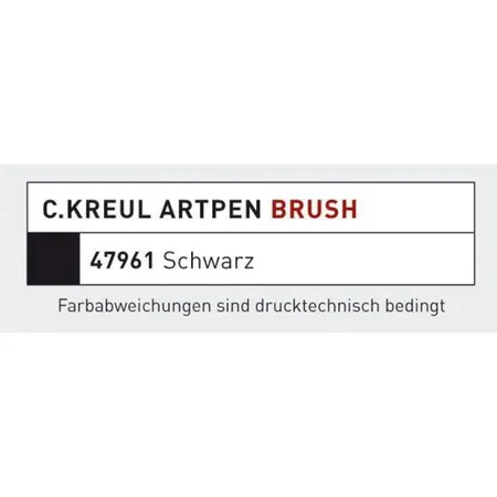 KREUL ArtPen brush Schwarz