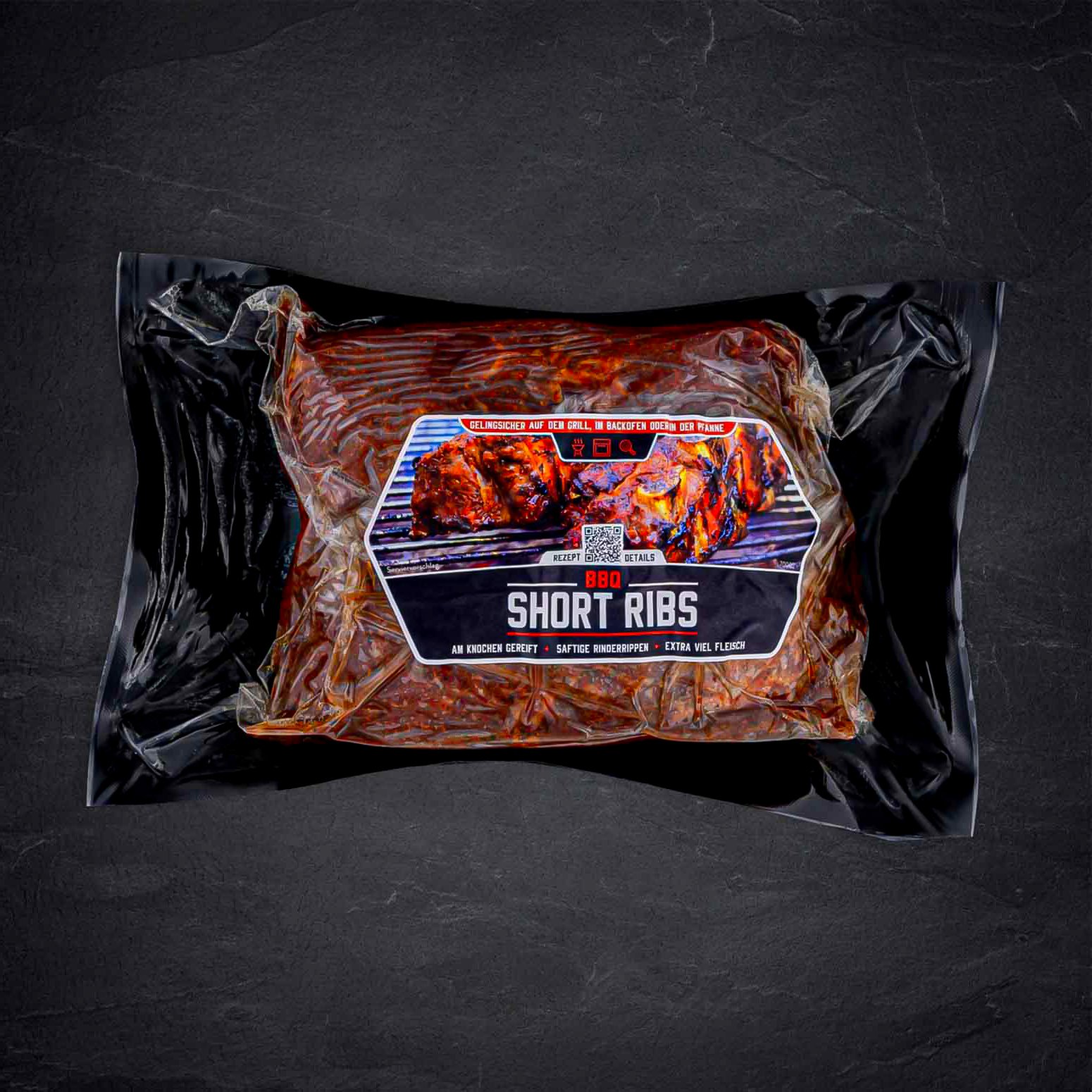 Rinder Short Rib mariniert