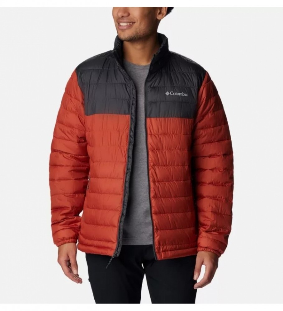 Jaqueta Columbia Powder Lite, vermelha