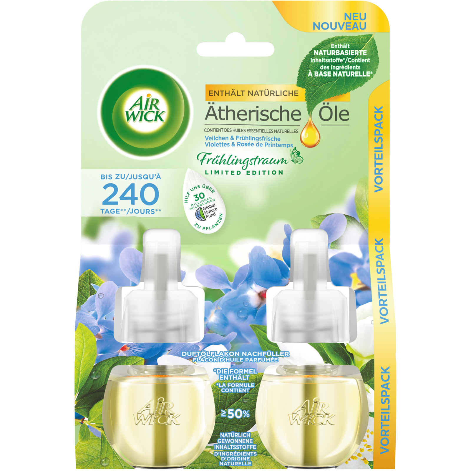 Air Wick Duftöl-Nachfüller Frühlingsblume 2 x 19 ml