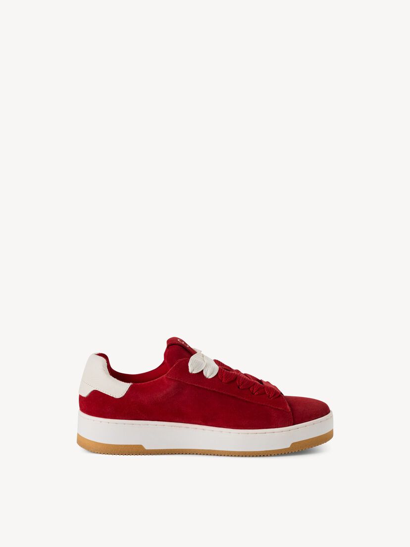 Leren Sneaker - rood