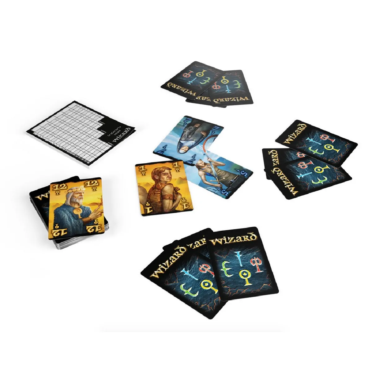 GIGAMIC Wizard Jeu de Cartes