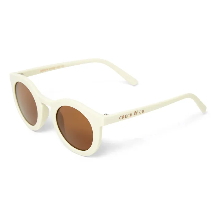 Grech & Co Lunettes de soleil  | Jaune pâle