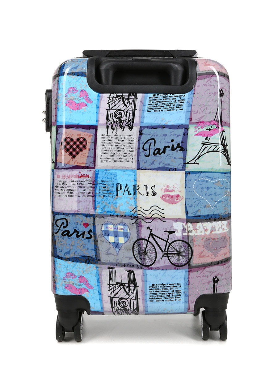 Valise Madisson Patchwork Paris 55 cm