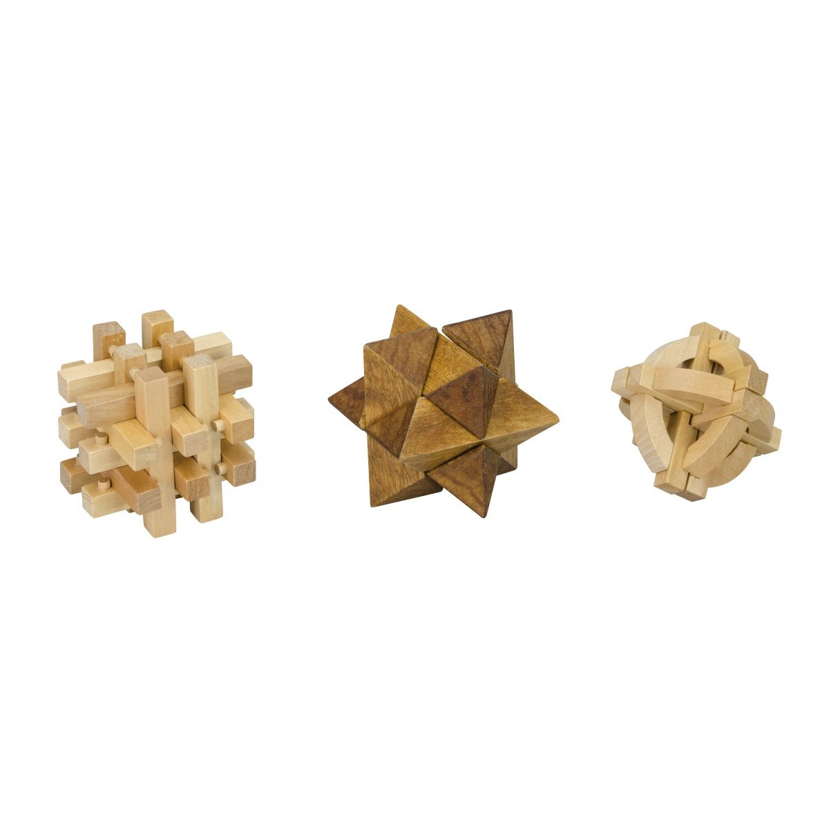 Coffret de 3 casse-têtes chinois