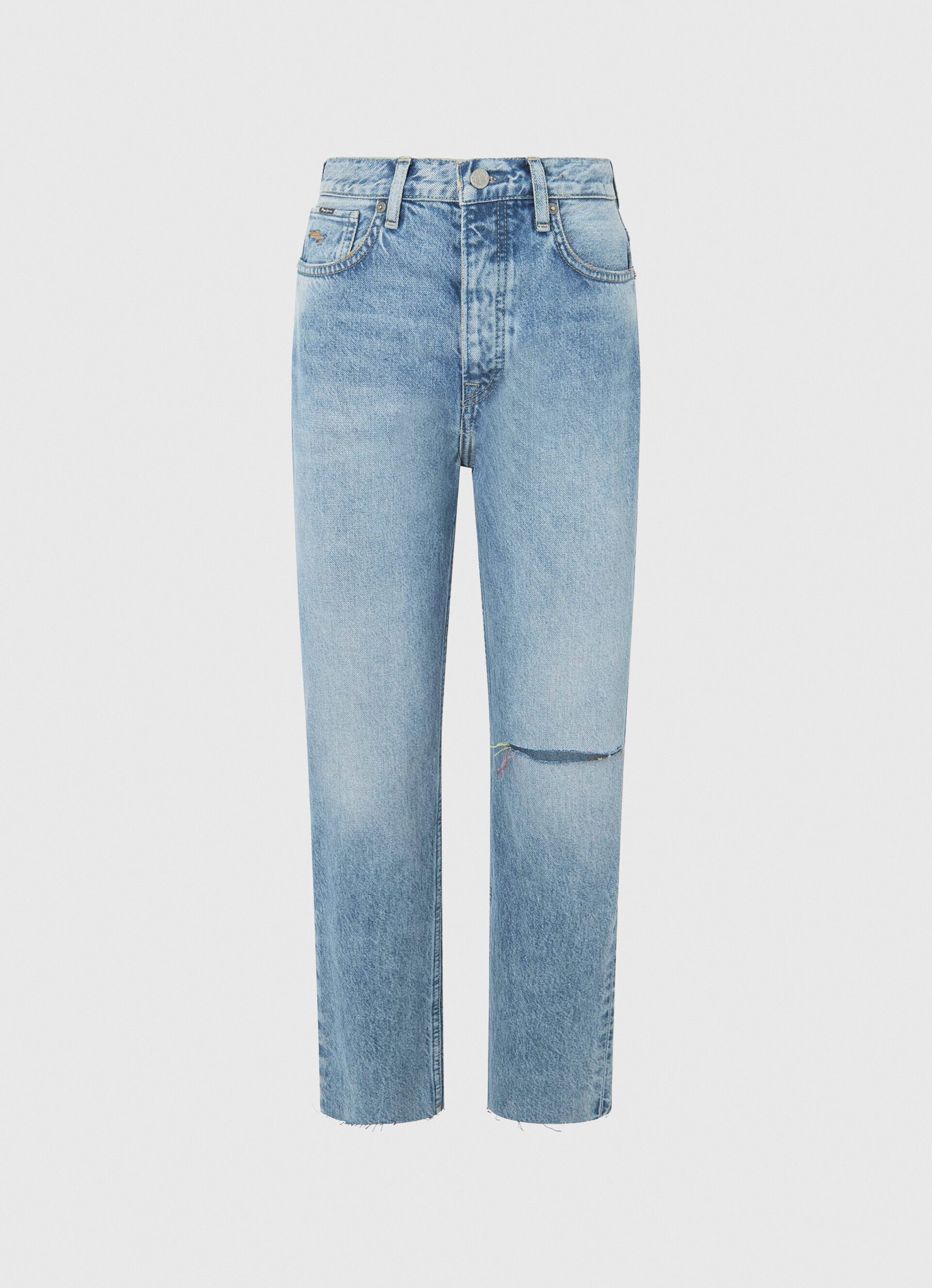 JEAN CELYN FIT RECTO TIRO ALTO - jeans