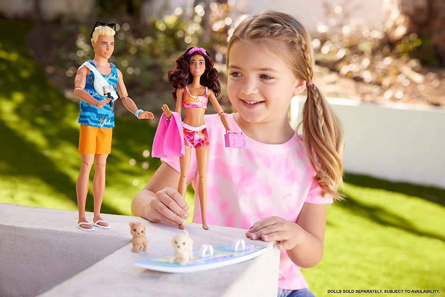 Barbie - Surfdukke og tilbehør (HPL69)