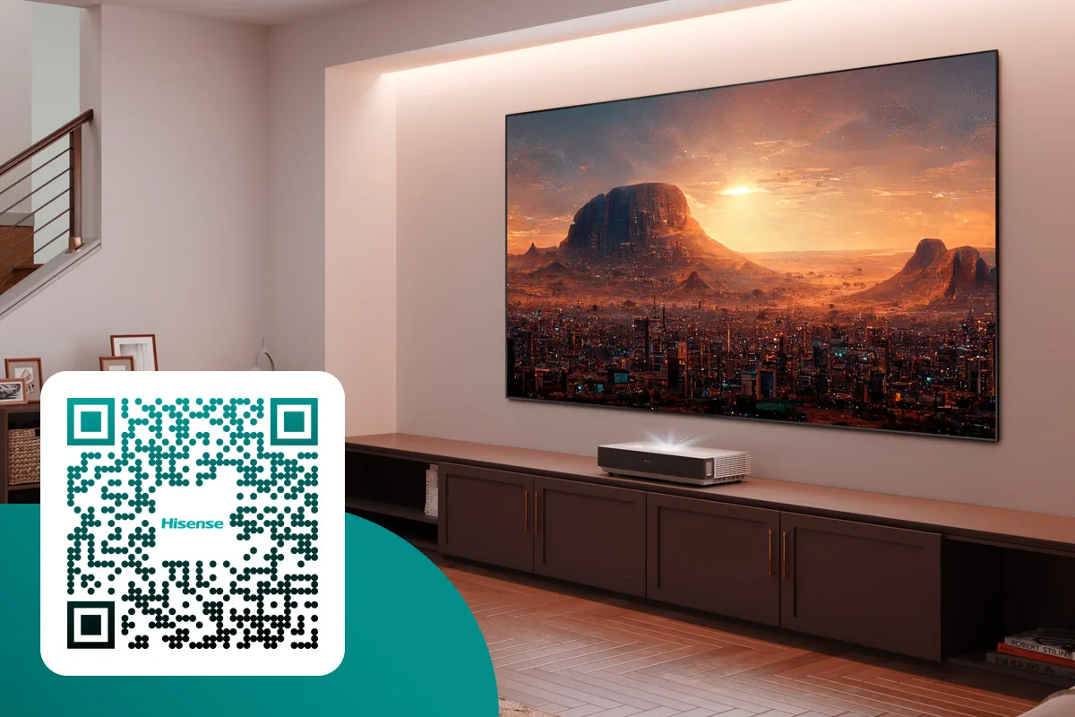 Hisense 120-L5HA Laser TV Vidéoprojecteurs ultra courte focale