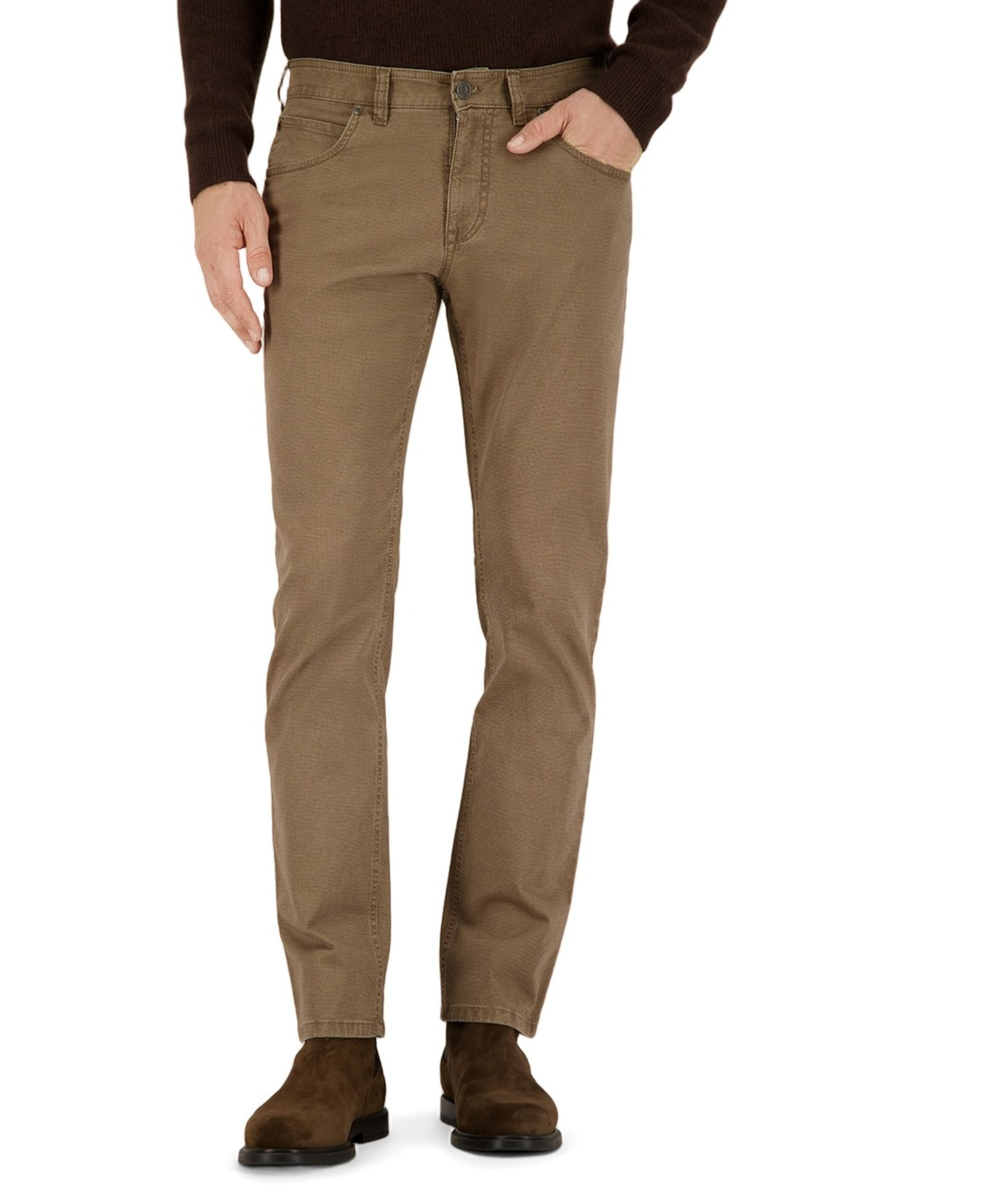 Gardeur 5-Pocket Modern Fit heren broek beige